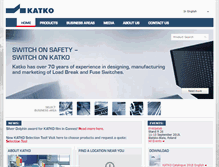 Tablet Screenshot of katko.com